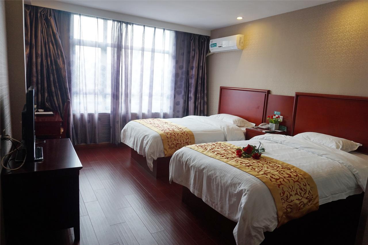 Shells Hanzhong City High Railway Station Renmin Road Hotel מראה חיצוני תמונה